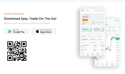 Download the Delta Exchange app for seamless crypto F&O trading